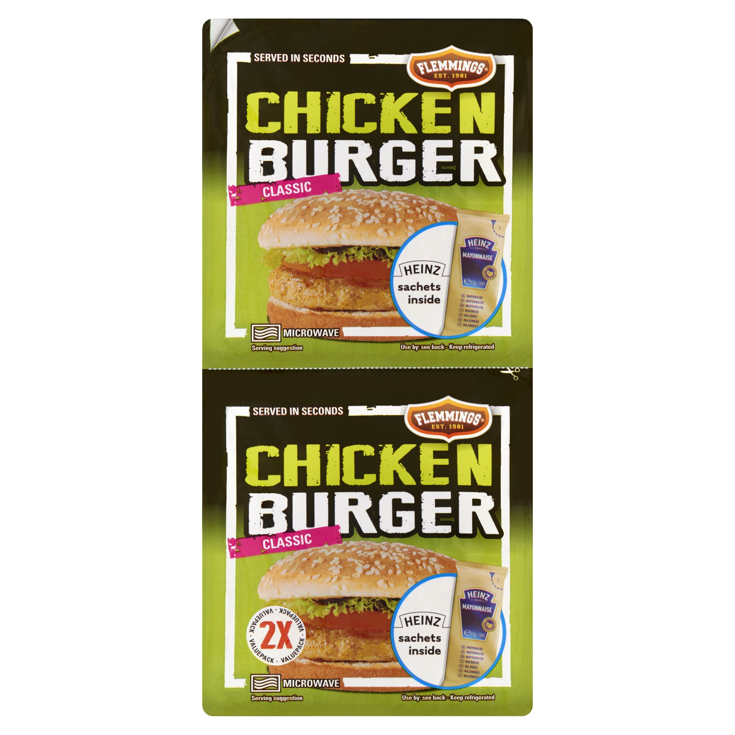 Afbeeldingen van 2x Chicken B. Heinz