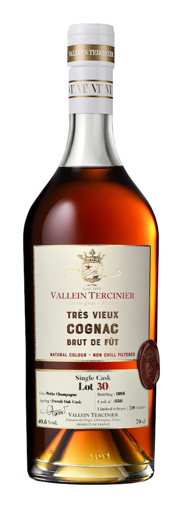 Vallein-Tercinier Cognac Petite Champagne Très Vieux Lot 30 Single Cask 1930