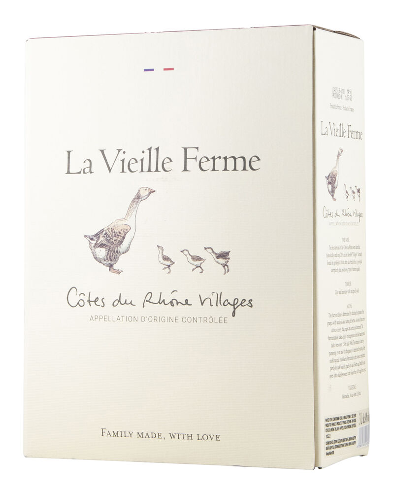 La Vieille Ferme Côtes du Rhône-Villages BiB 2022