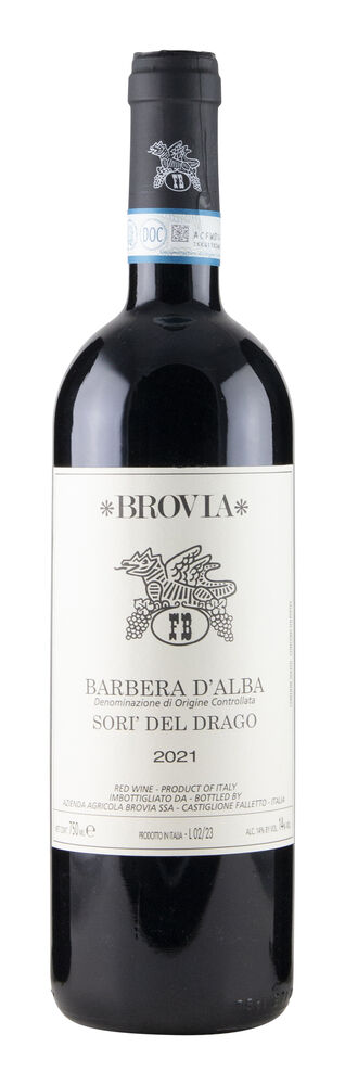 Brovia Barbera d'Alba Sori del Drago 2022