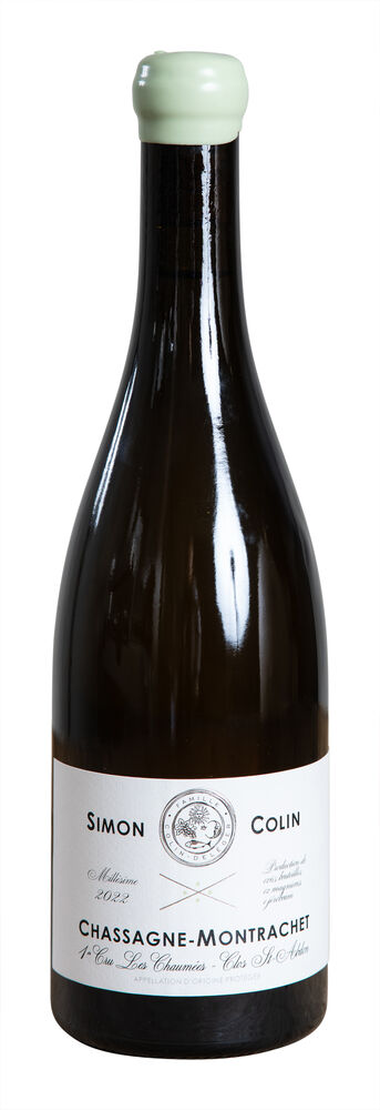 Simon Colin Chassagne-Montrachet Blanc 1er Cru Les Chaumées Clos Saint-Abdon 2023