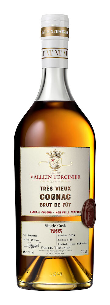 Vallein-Tercinier Tres Vieux Cognac Borderies Vintage 1995