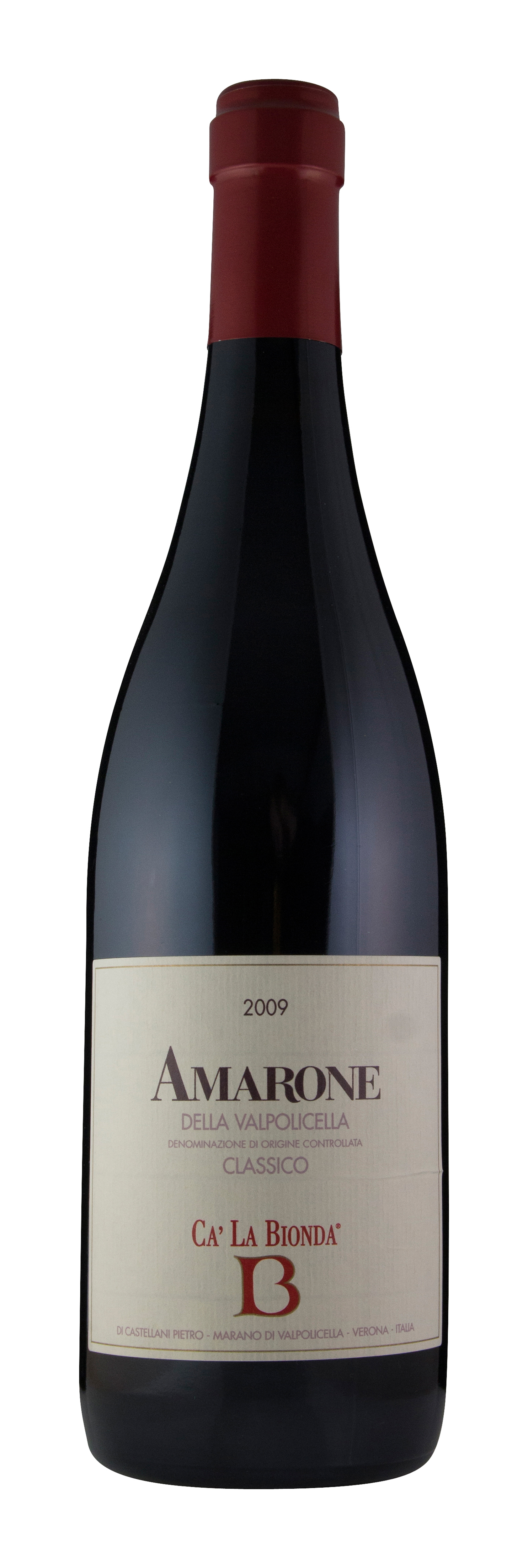Ca' La Bionda Amarone della Valpolicella Classico 2019