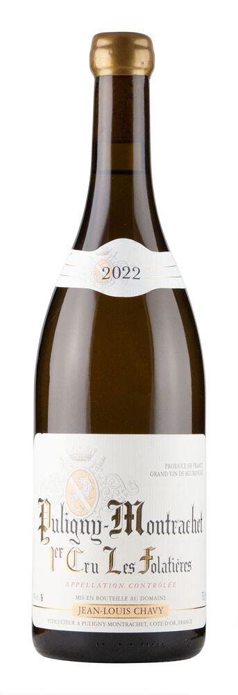 Jean-Louis Chavy Puligny-Montrachet 1er Cru Les Folatières 2022