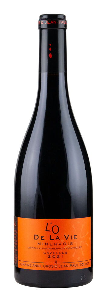Anne Gros & Jean-Paul Tollot Minervois Cazelles L'O de la vie 2022