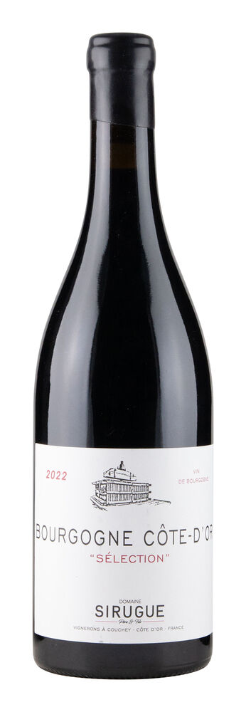 Sirugue Bourgogne Rouge Côte d'Or Sélection 2022