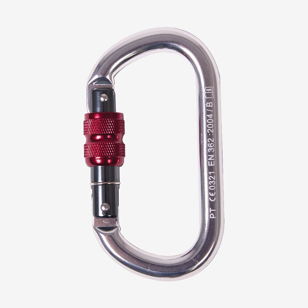 Carabiner clip for climbing