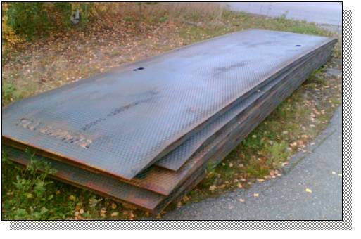 Steel Ramp 1,5x6 m, Diopteri