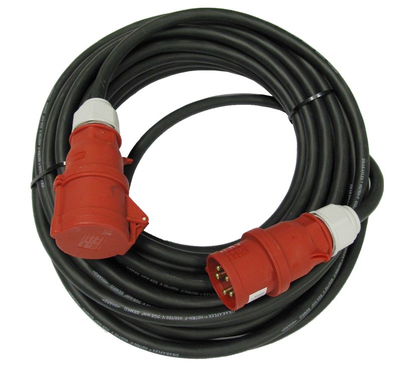 Connecting Cable 5x6 mm² 32A, 20 m