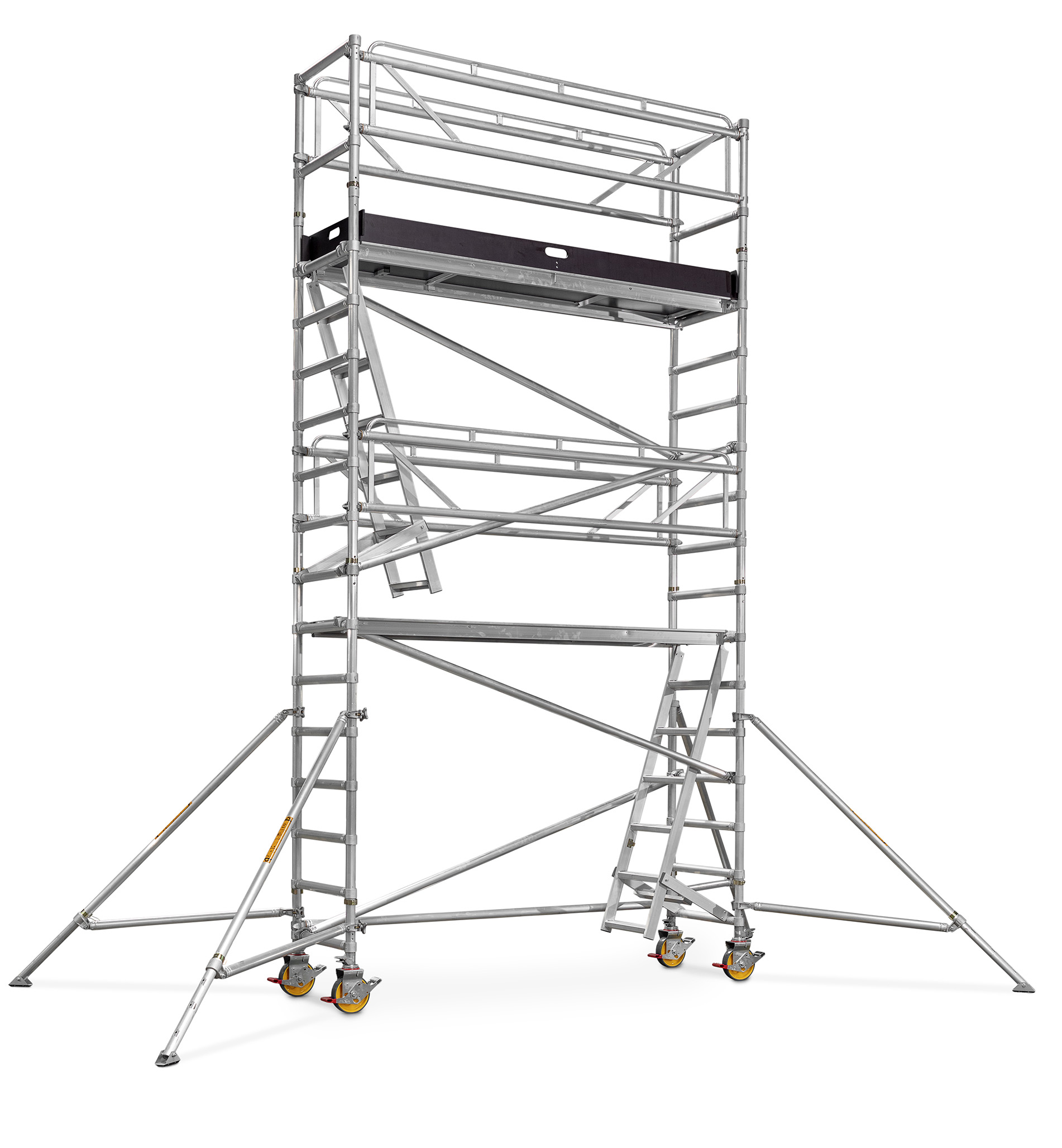 Alumiiniteline 0,74x2,5 korkeus 7 m