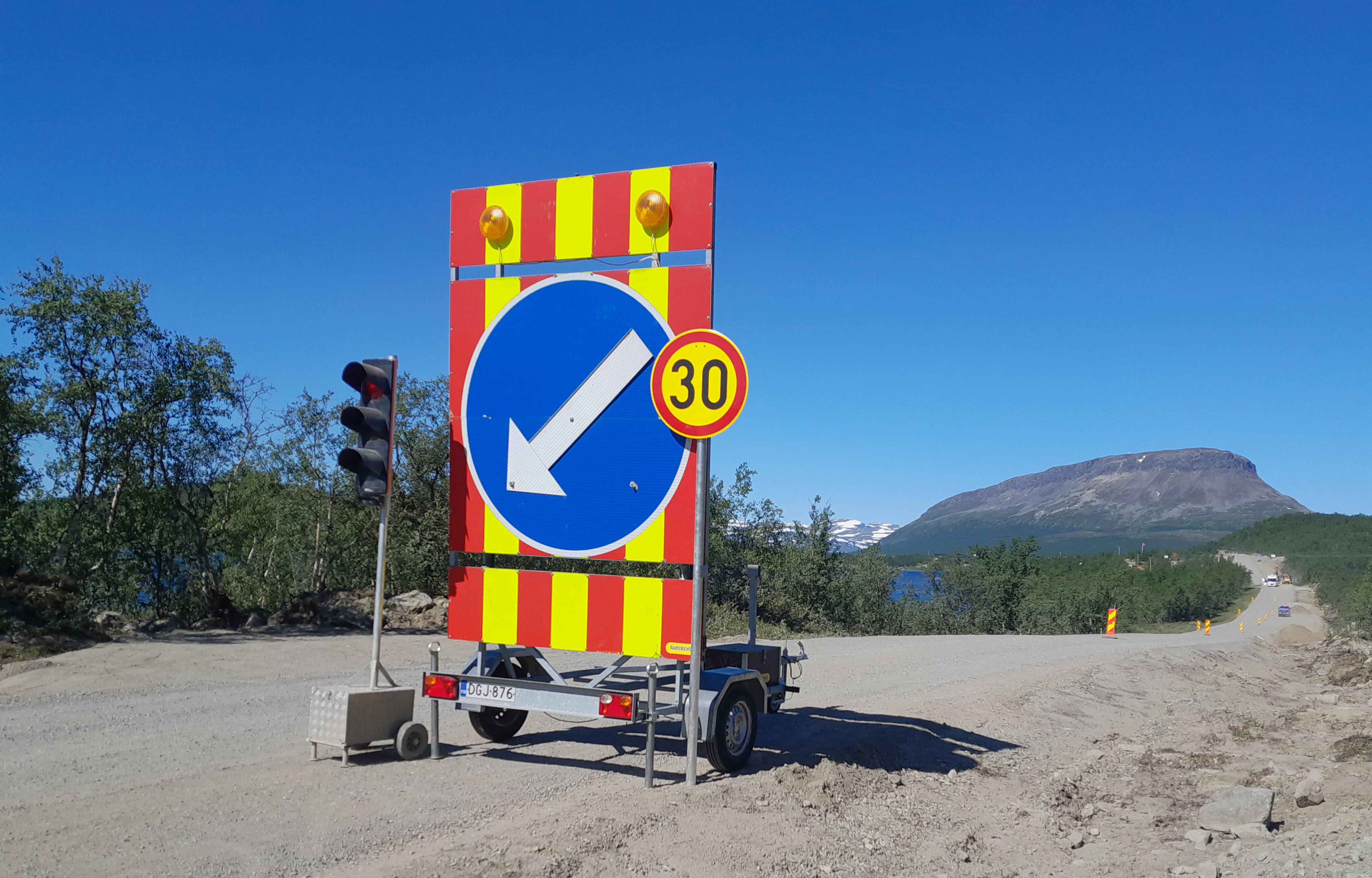 Traffic Deviation Trailer HVL3 (3,7 m)