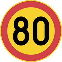 C32 Speed limit 80 km/h