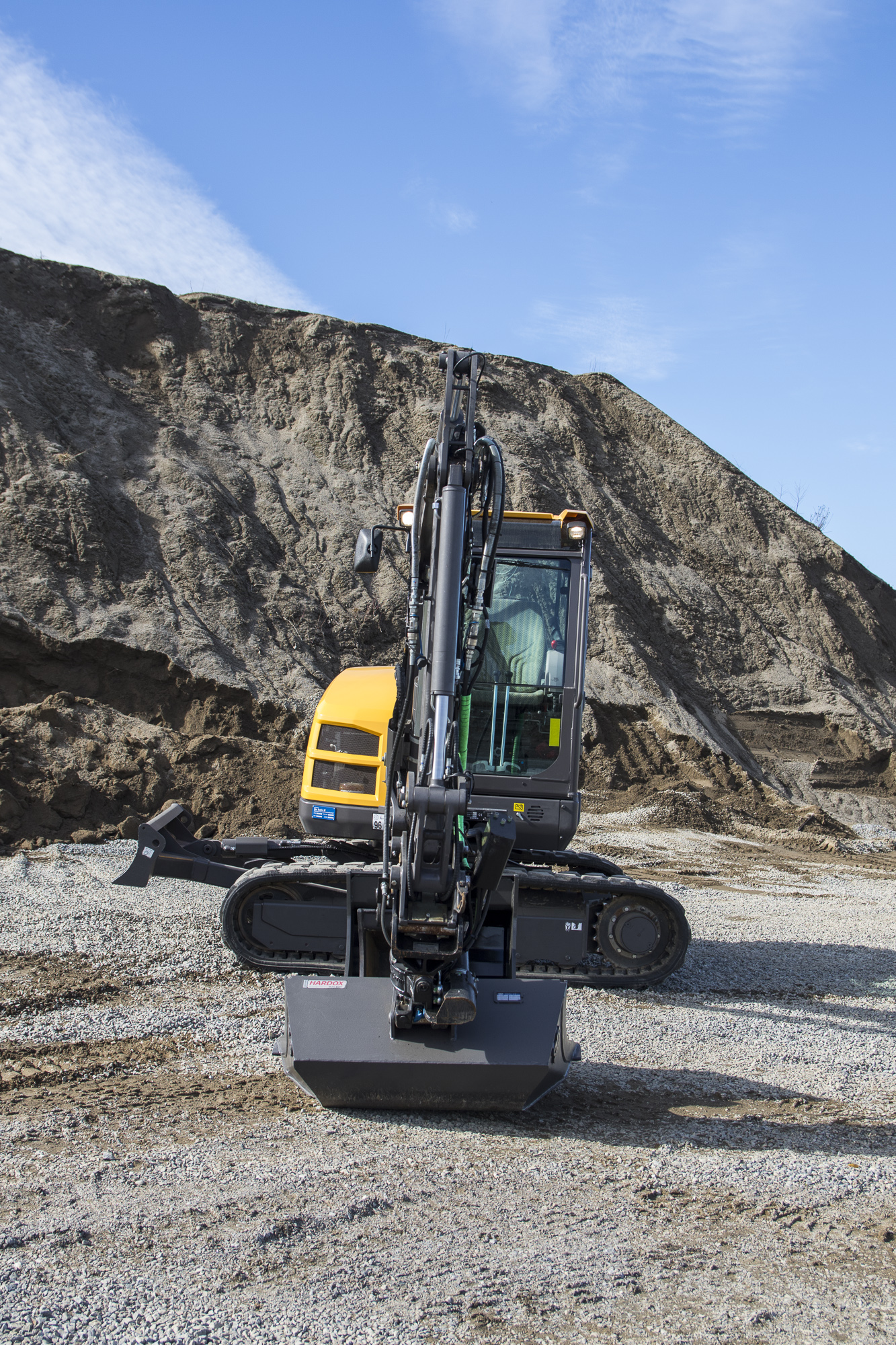 Dieselkäyttöinen tela-alustainen kaivinkone 5 t VOLVO ECR50D