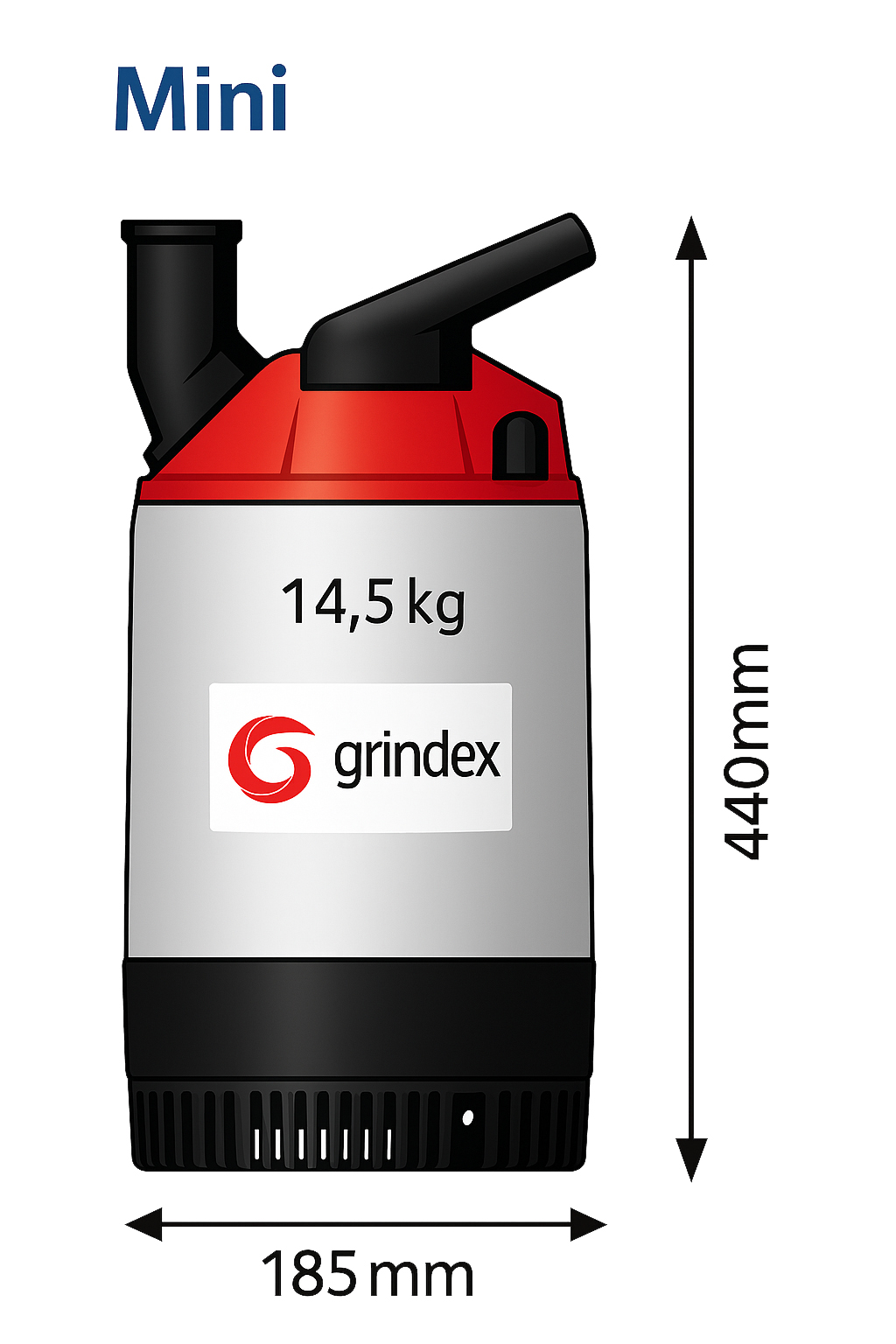 Centrifugalpump, eldriven GRINDEX MINI