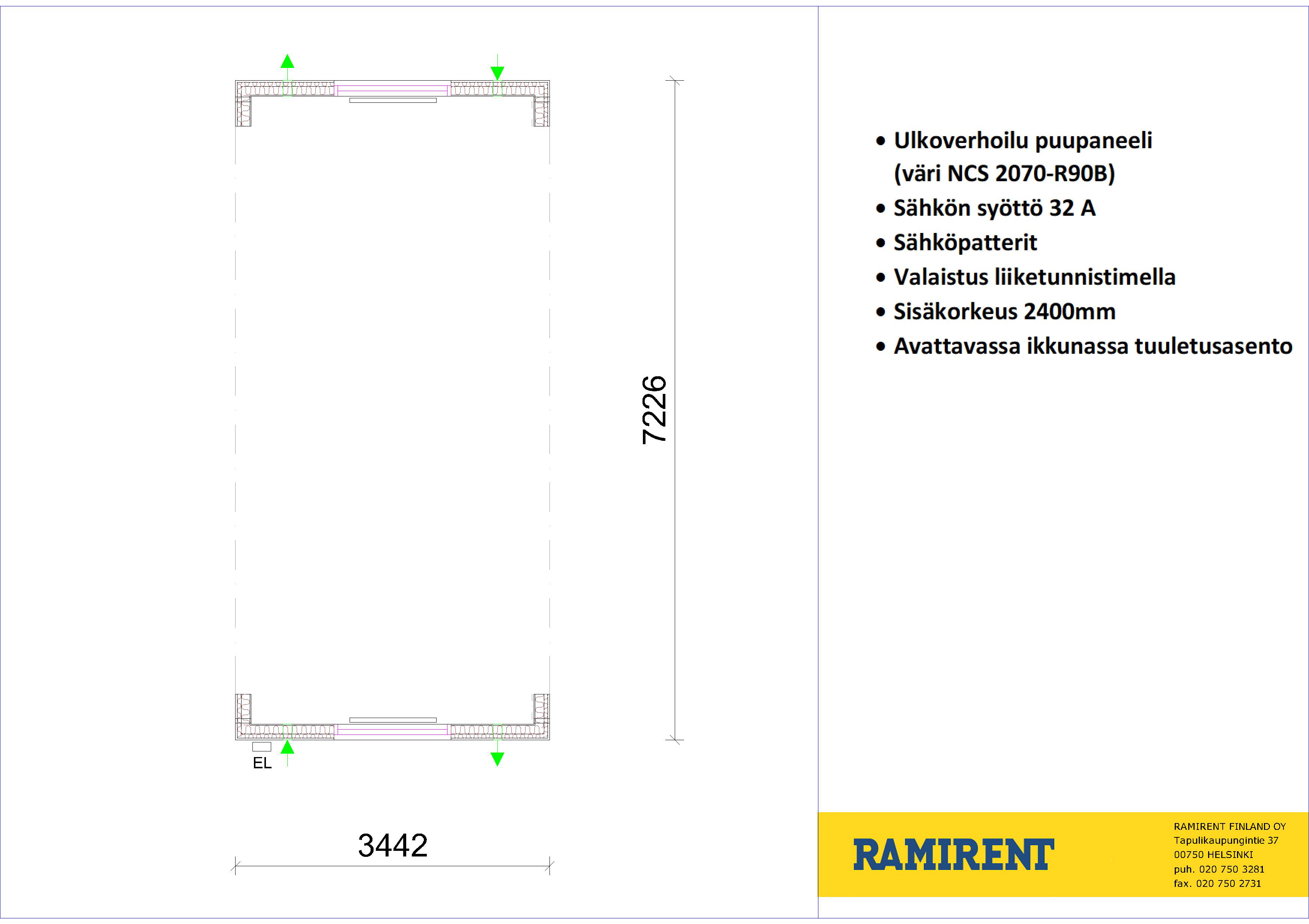 RamiWide, 2-sein. perusyksikkö RMF FFA20