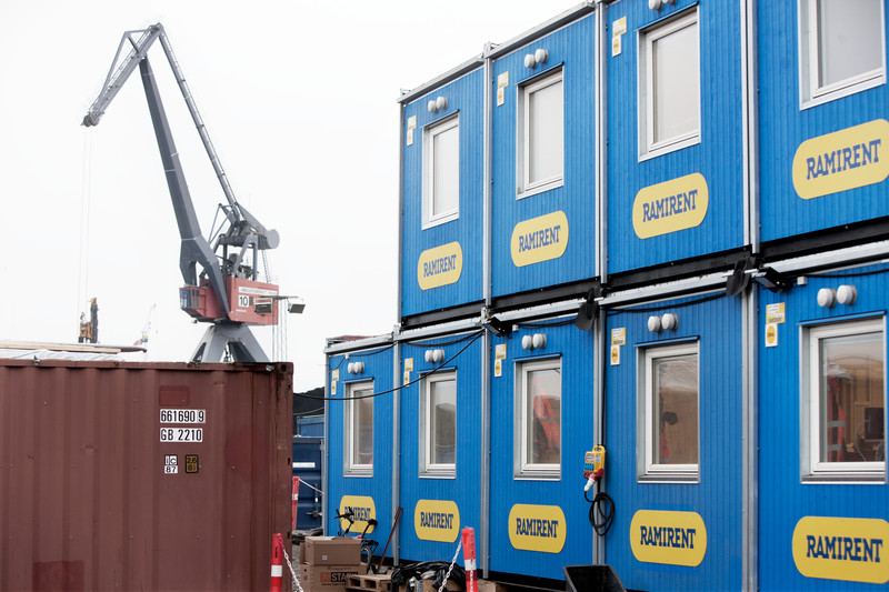 Office Module with 2 partition walls RMF SHAA12