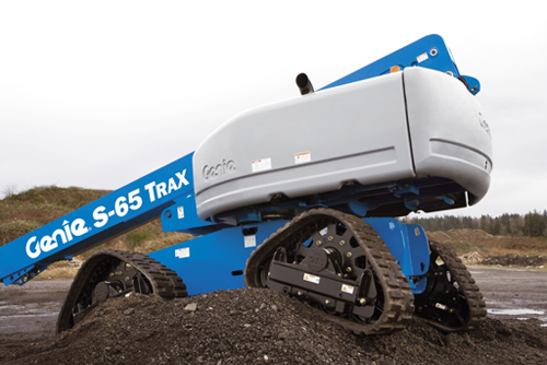 Diesel Powered Four-Tracks Telescopic Boom Lift GENIE S-65TRAX