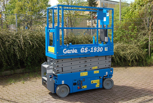 Saxlift batteri plattformshöjd 5,8m GENIE GS1930