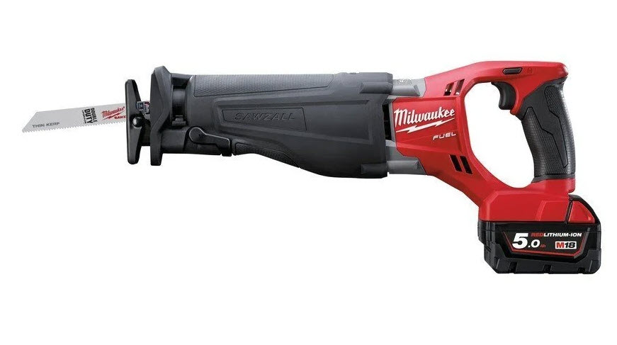 Tigersåg, batteridriven, 22.3 m/s² HAV