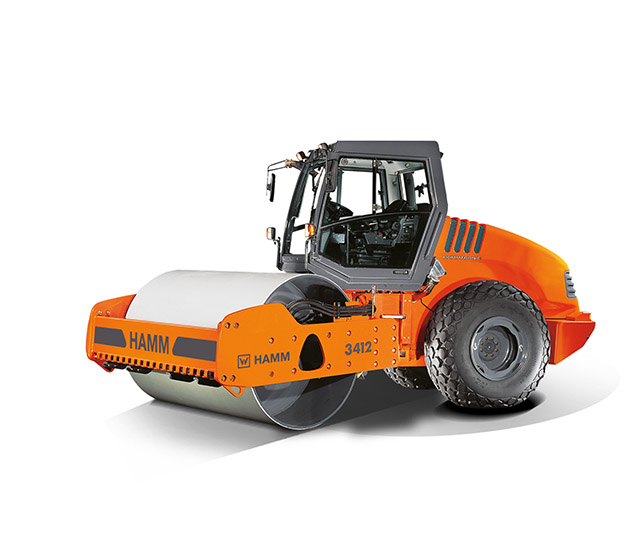 Single Drum Roller 12 ton HAMM 3412HT