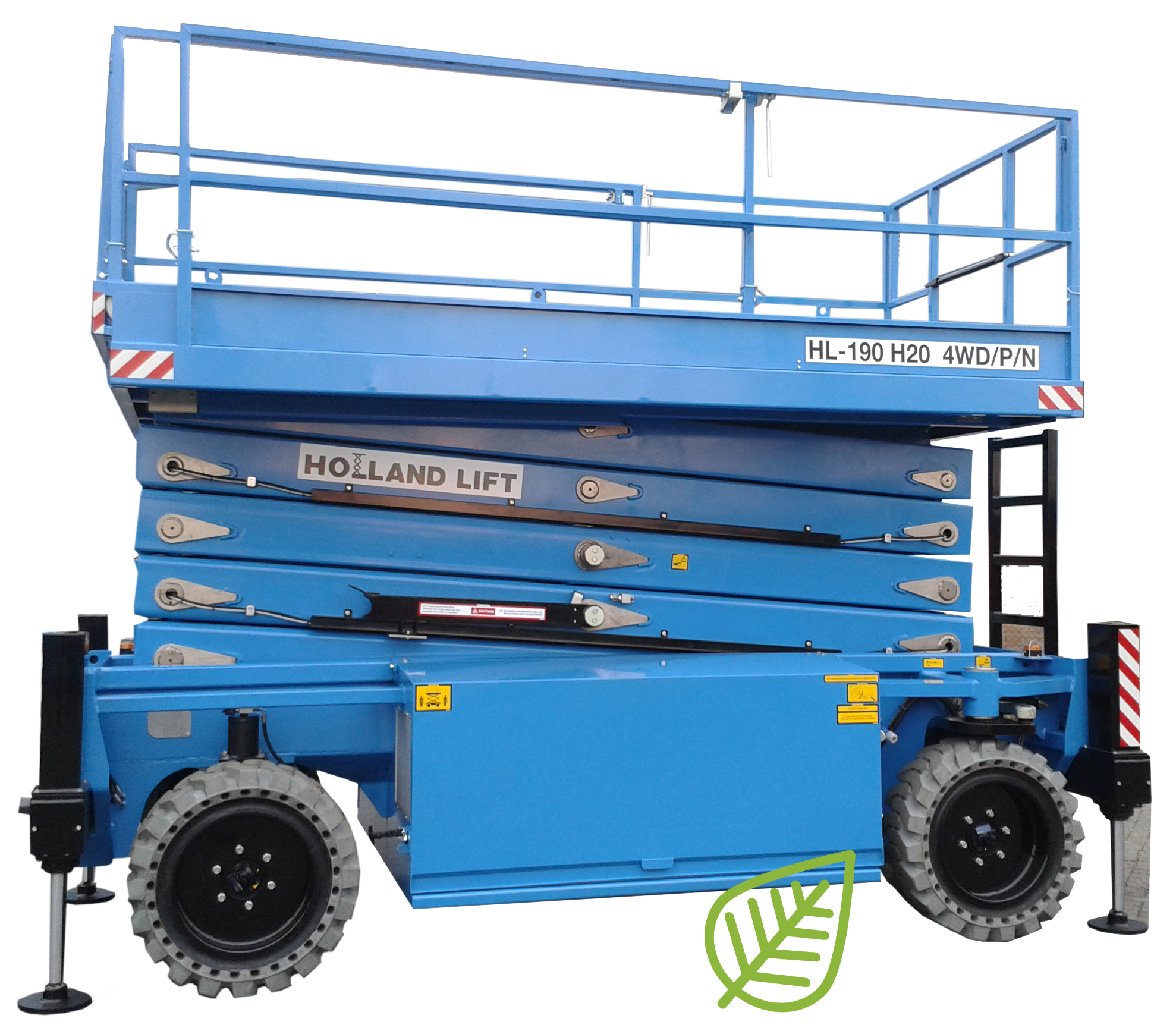 Scissor Lift hybrid, platform height 16.8 m HOLLAND LIFT HL-190H20 4WD/P/N