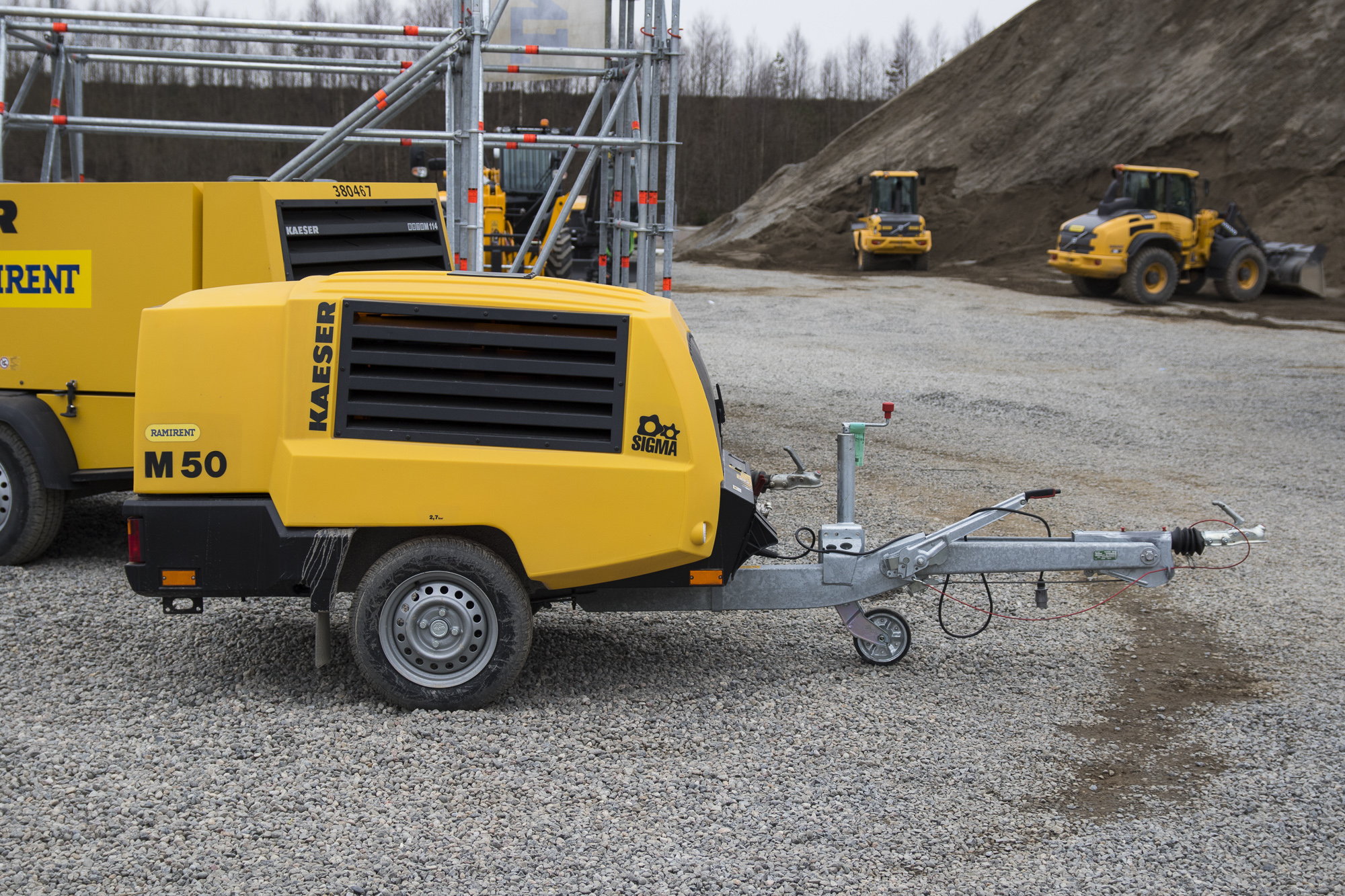 Kompressor 5m³/min vid 7bar KAESER M50