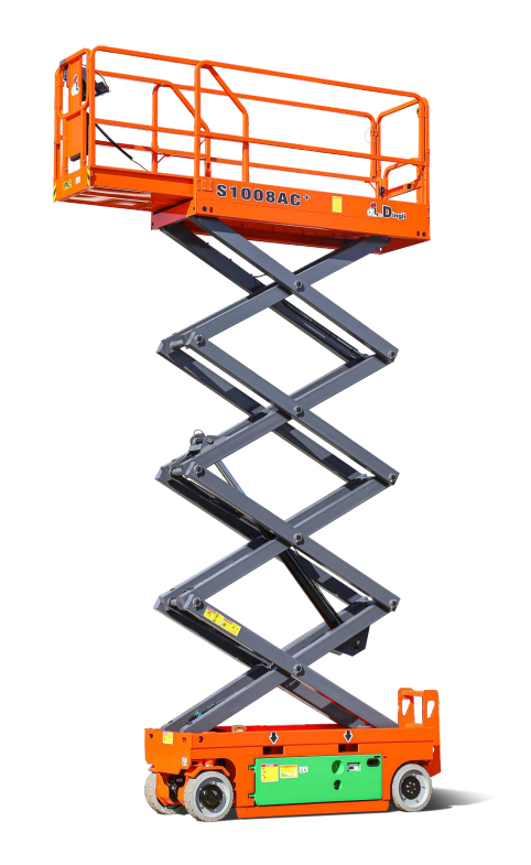 Scissor Lift electric, platform height 8 m DINGLI S1008AC+