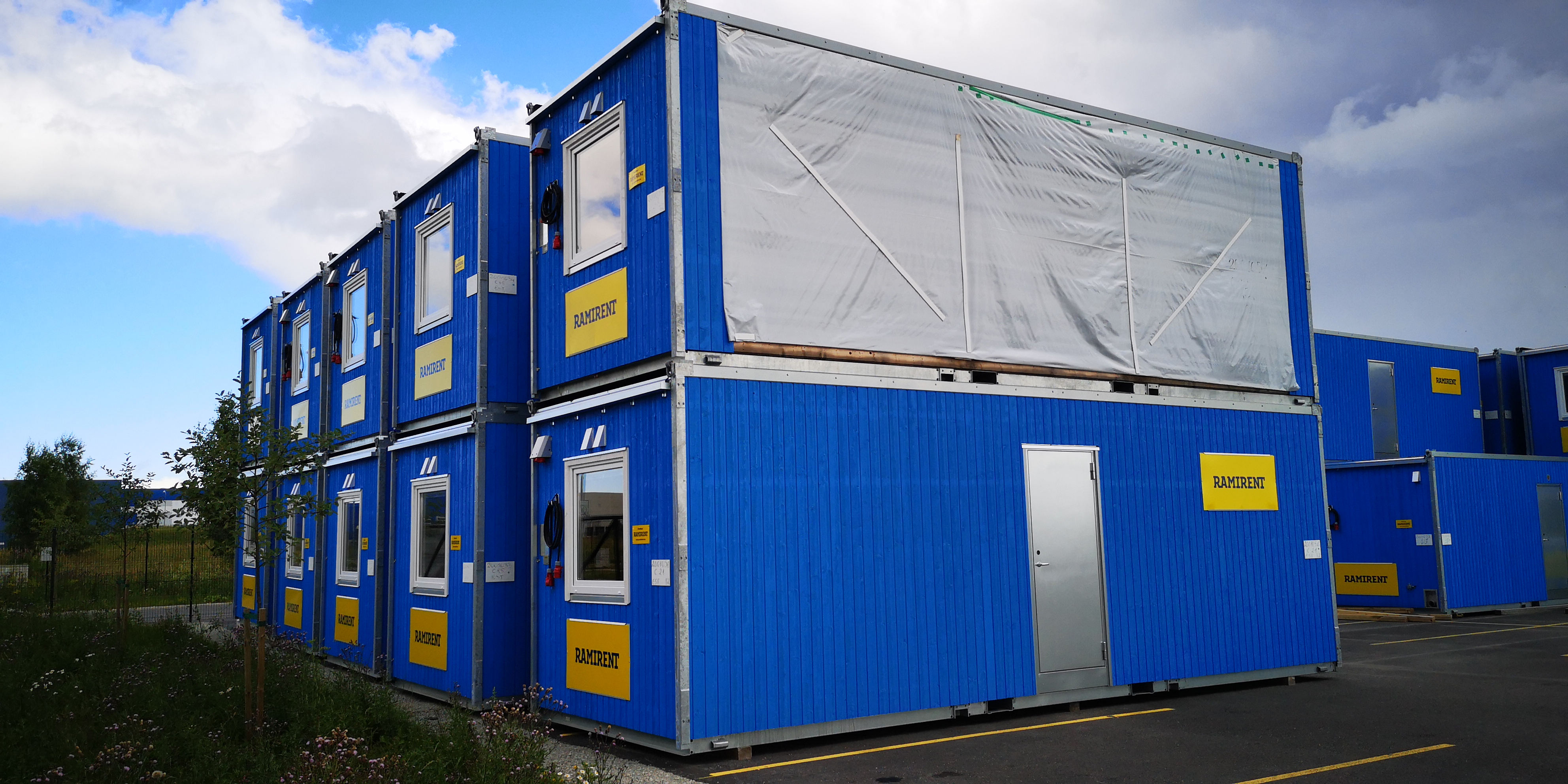 Office with 1 partition wall RMF SHAA11B