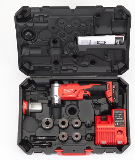 Akkuhydrauli lävistin MILWAUKEE M18 HKP-201C