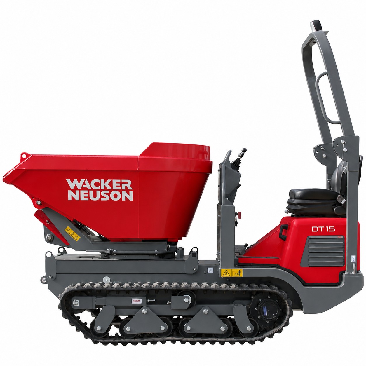 Dumper bandburen roterande bask < 1.5 T