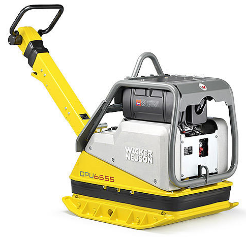 Vibratorplatta, dieseldriven, < 500 kg