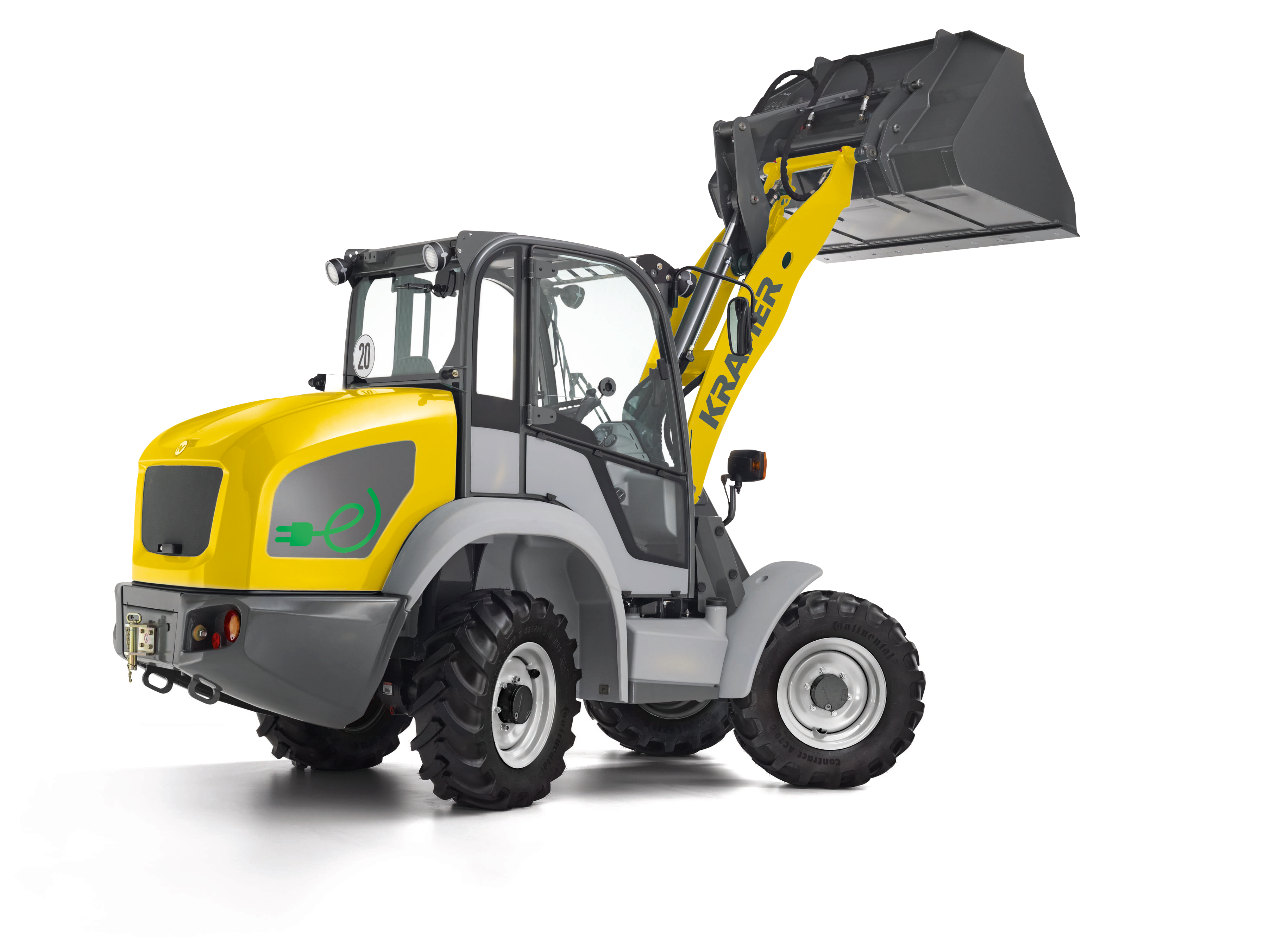 Akkuk ytt inen Py r kuormaaja 4 2 T KRAMER 5055E Ramirent