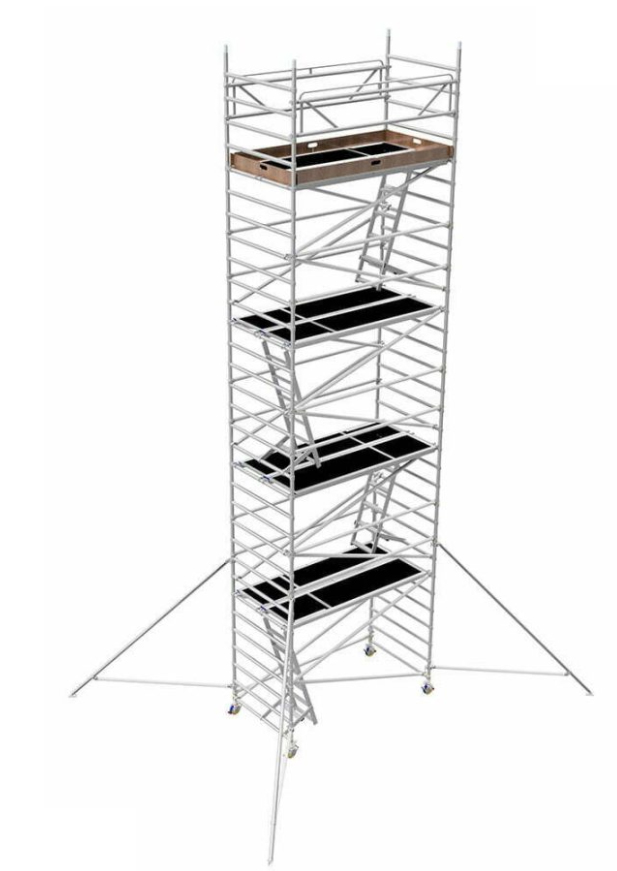 Aluminium Scaffolding 1,37x2,5 H 7 m