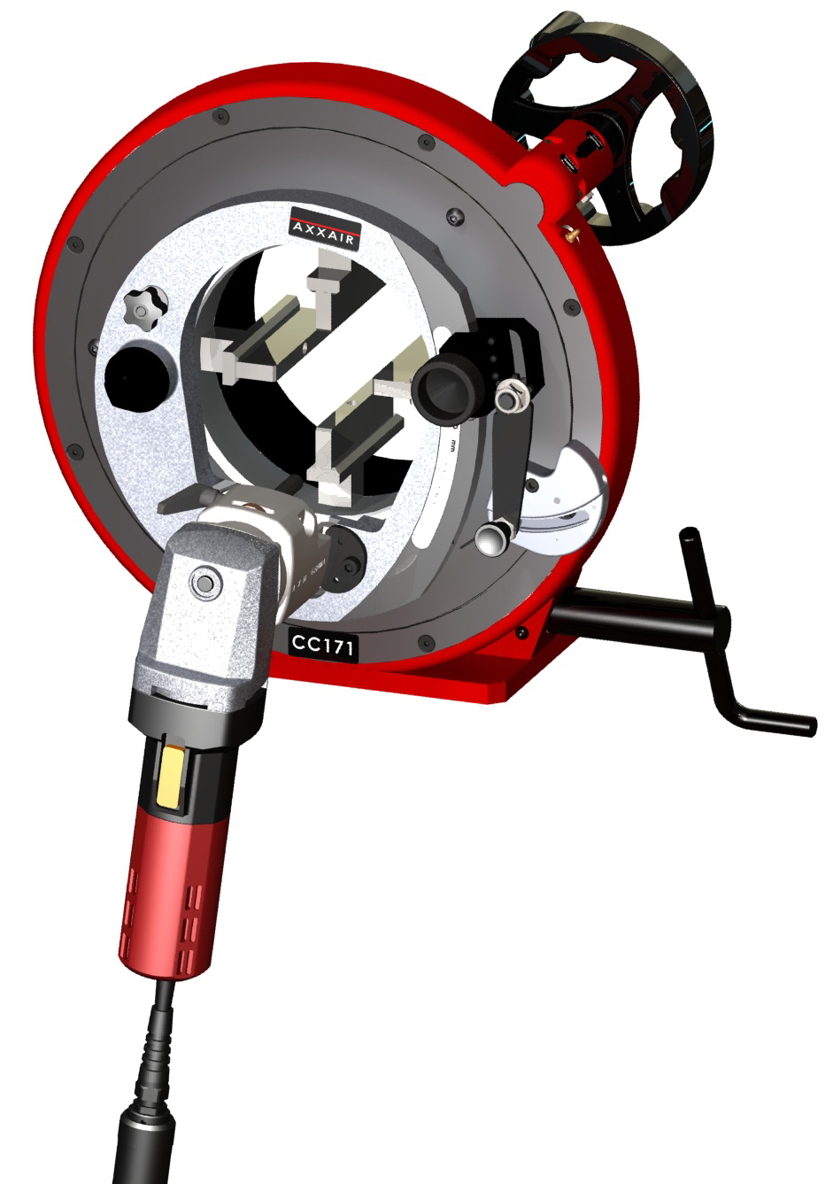 Putkenkatkaisukone Ø16-Ø170 mm, orbitaalinen  AXXAIR CC172