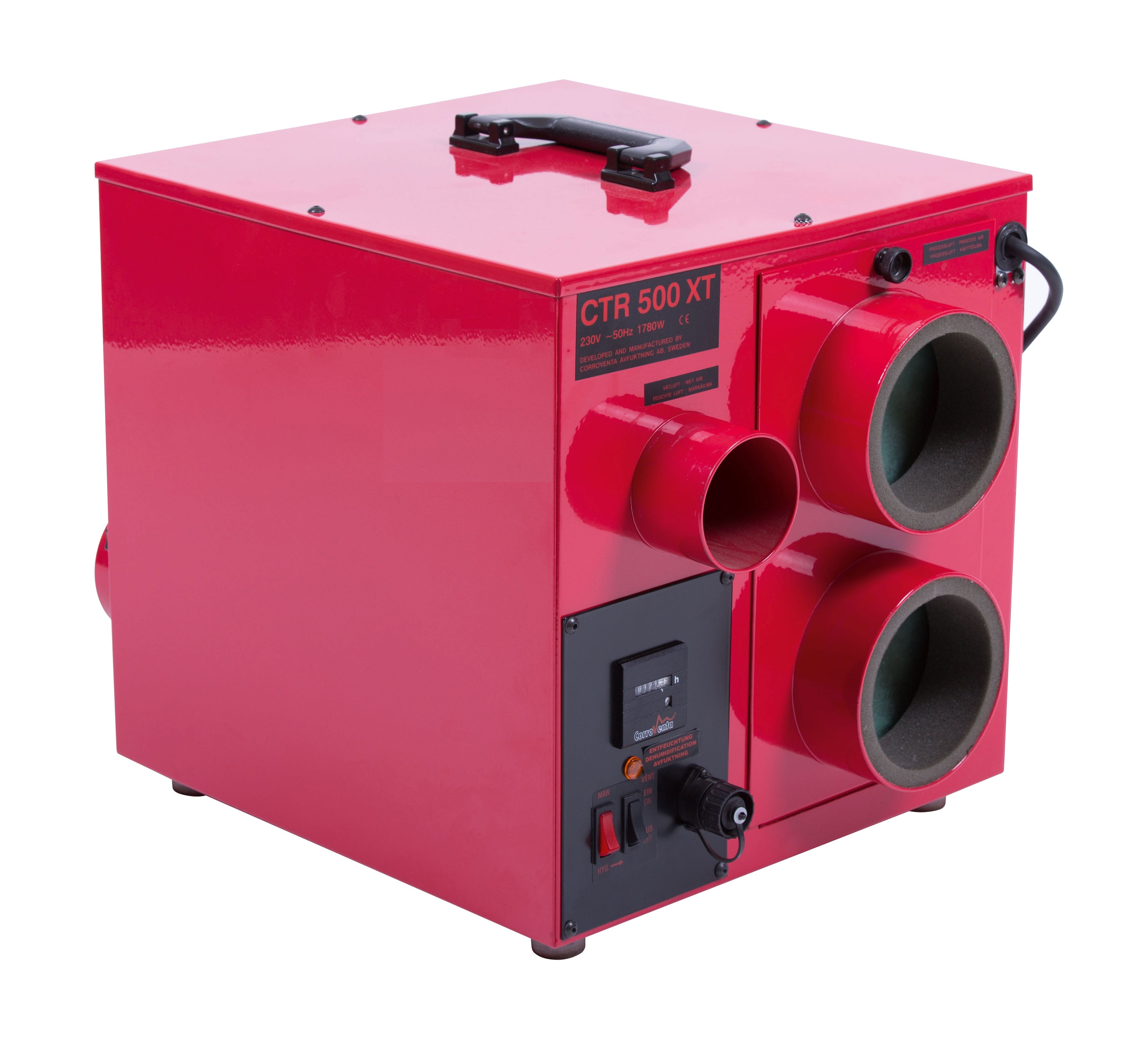 Adsorption Dehumidifier 500 m³/h CORROVENTA CTR500XT