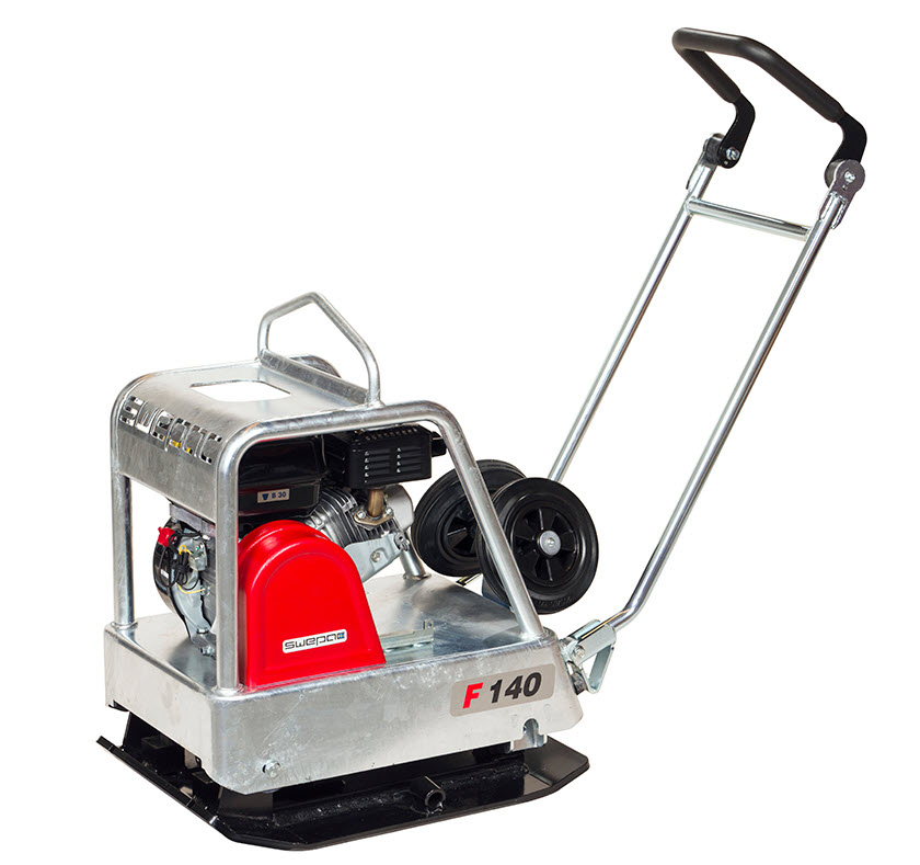 Vibratorplatta, bensindriven, < 150 kg