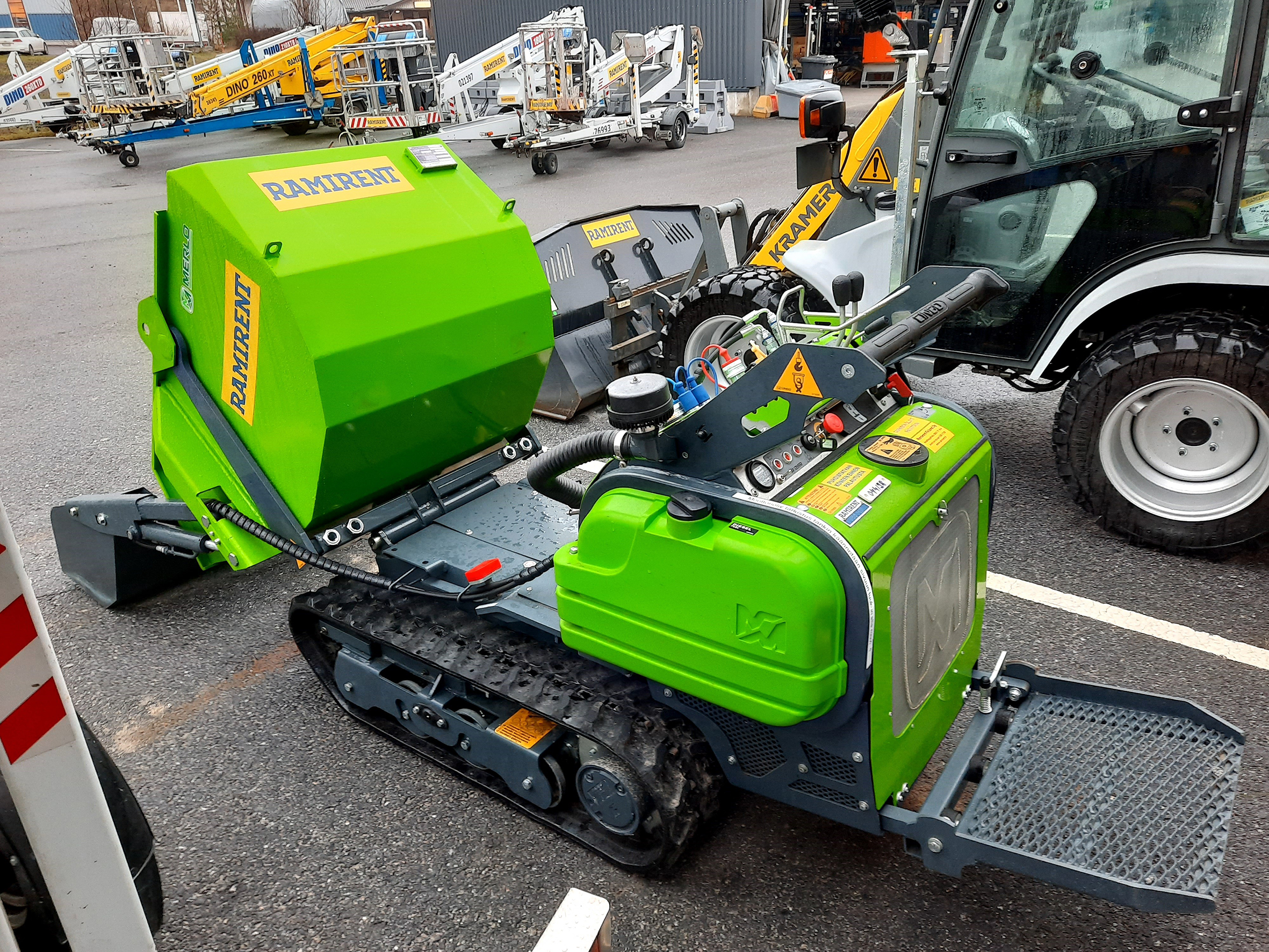 Diesel Powered Multi-Function Dumper 800 kg MERLO CINGO M8.3PLUS