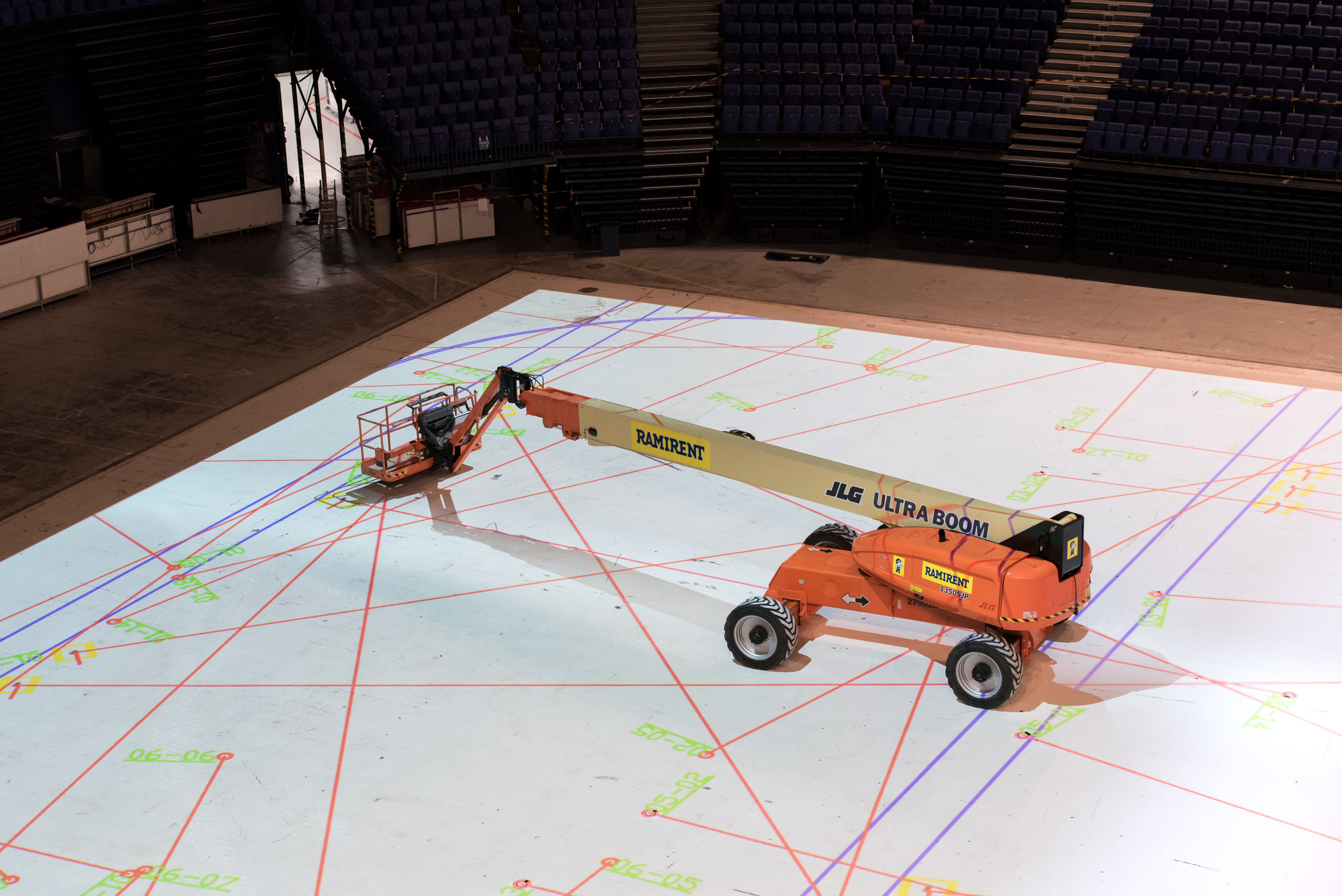 Teleskoplift diesel, plattformshöjd 41,3m JLG 1350SJP