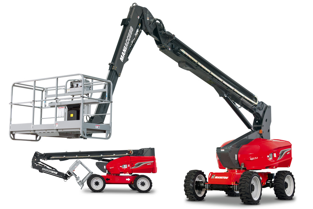 Telescopic Boom Lift diesel, platform height 25.7 m MANITOU 280TJ