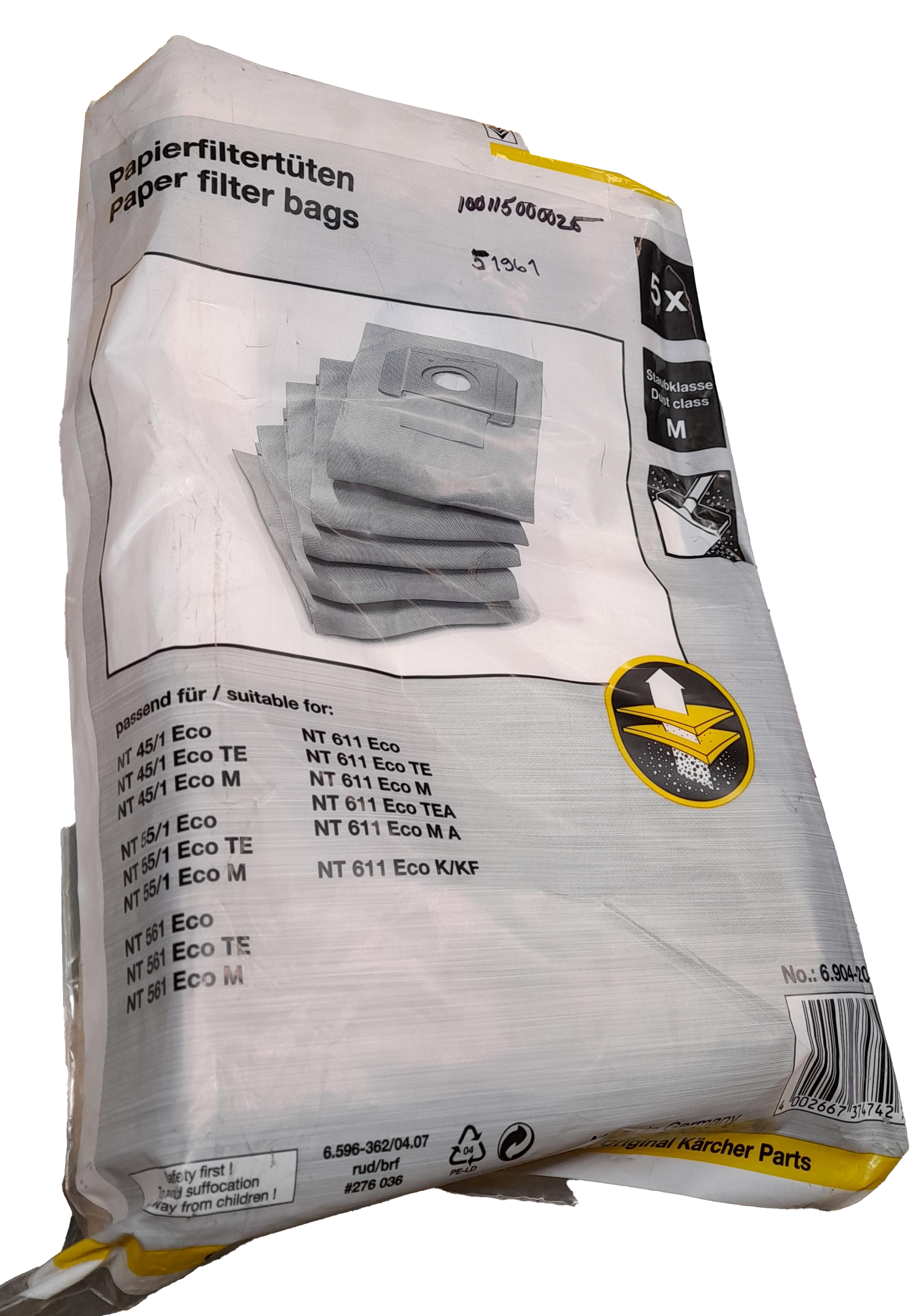 Paper Filter Bag KÄRCHER
