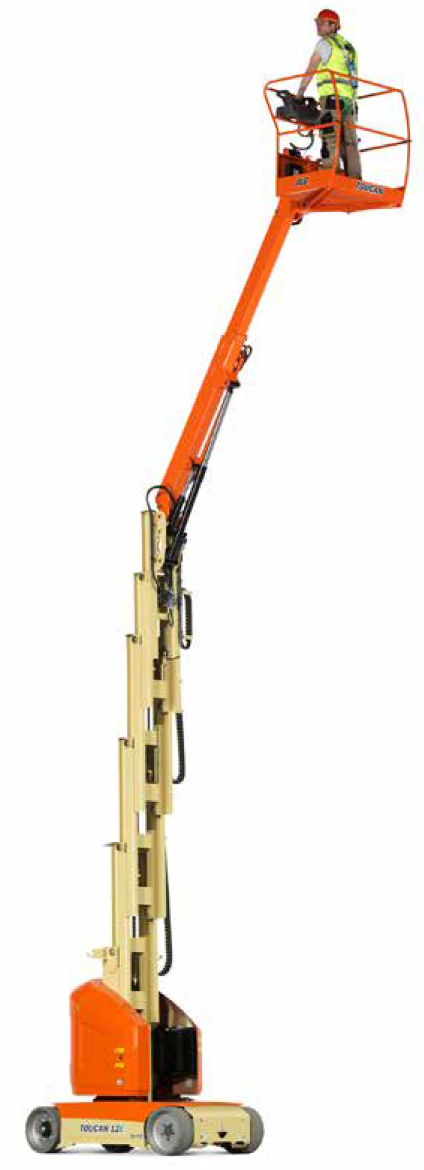 Battery Powered Mast Lift with Jib JLG TOUCANT12E