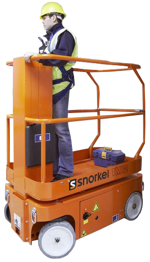 Akkukäyttöinen teleskooppimastonostin SNORKEL TM12