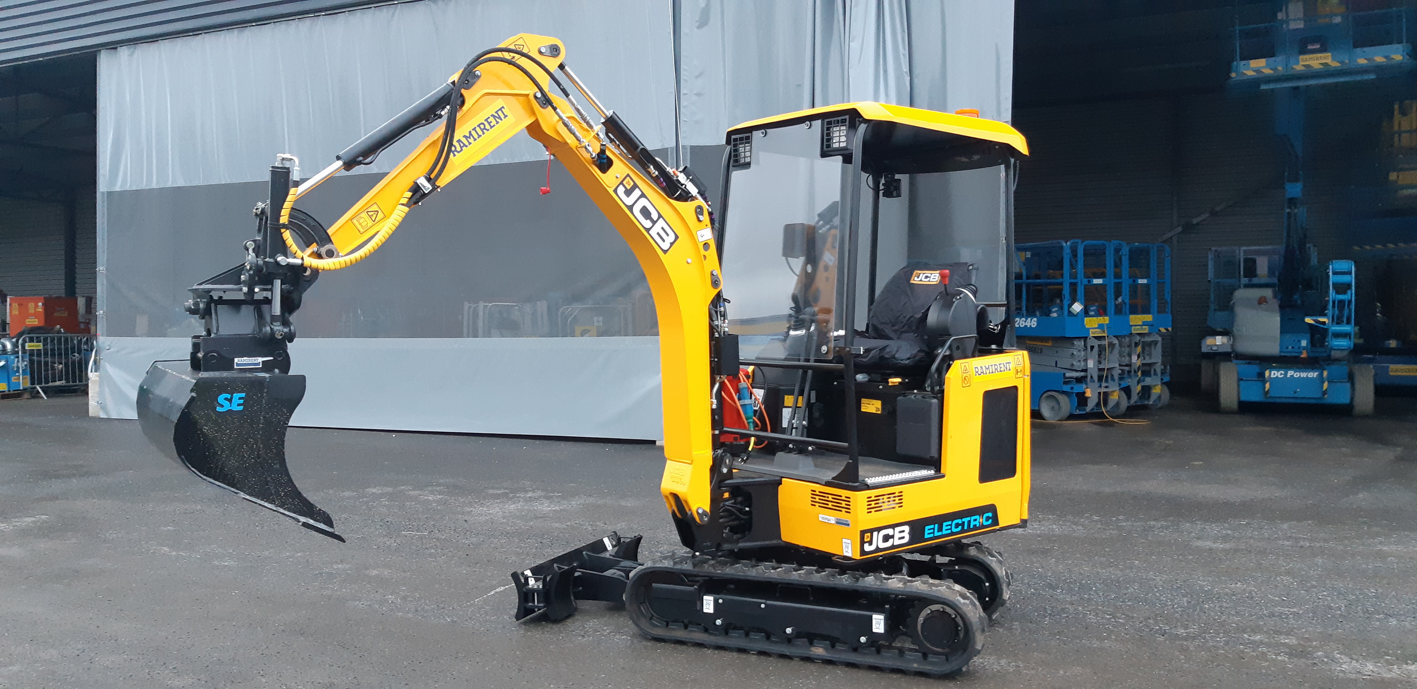 Battery Powered Mini Excavator 1,9 ton JCB 19C-ETEC
