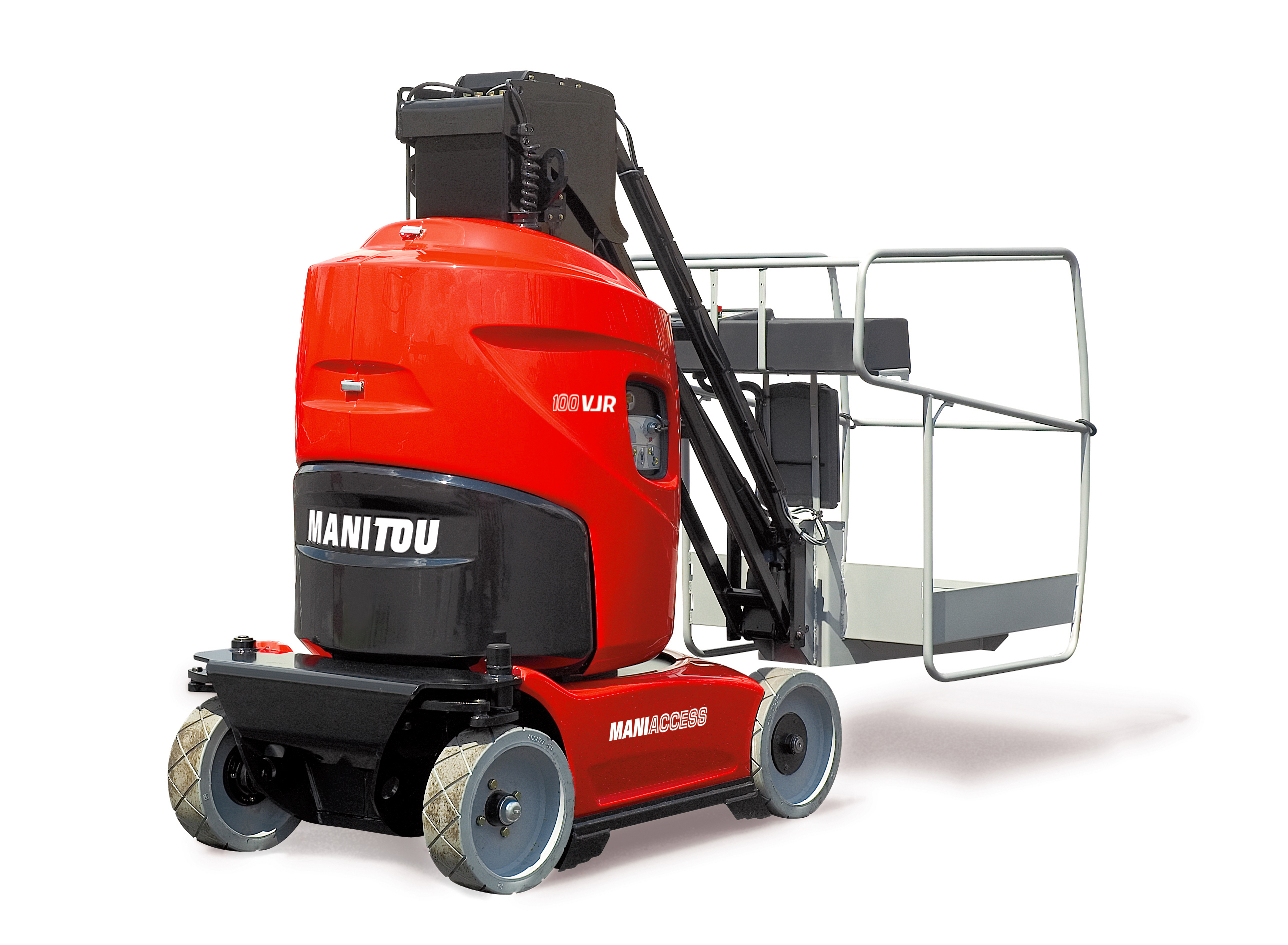 Battery Powered Mast Lift with Jib MANITOU 100VJR