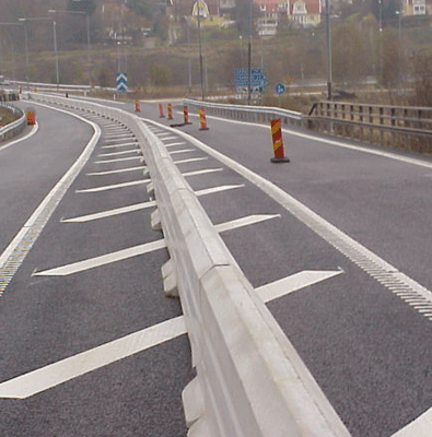 Concrete Barrier Element 6 m