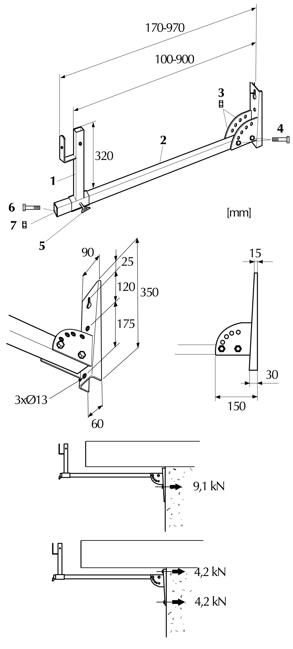 Combisafe Variable Flexi Attachment