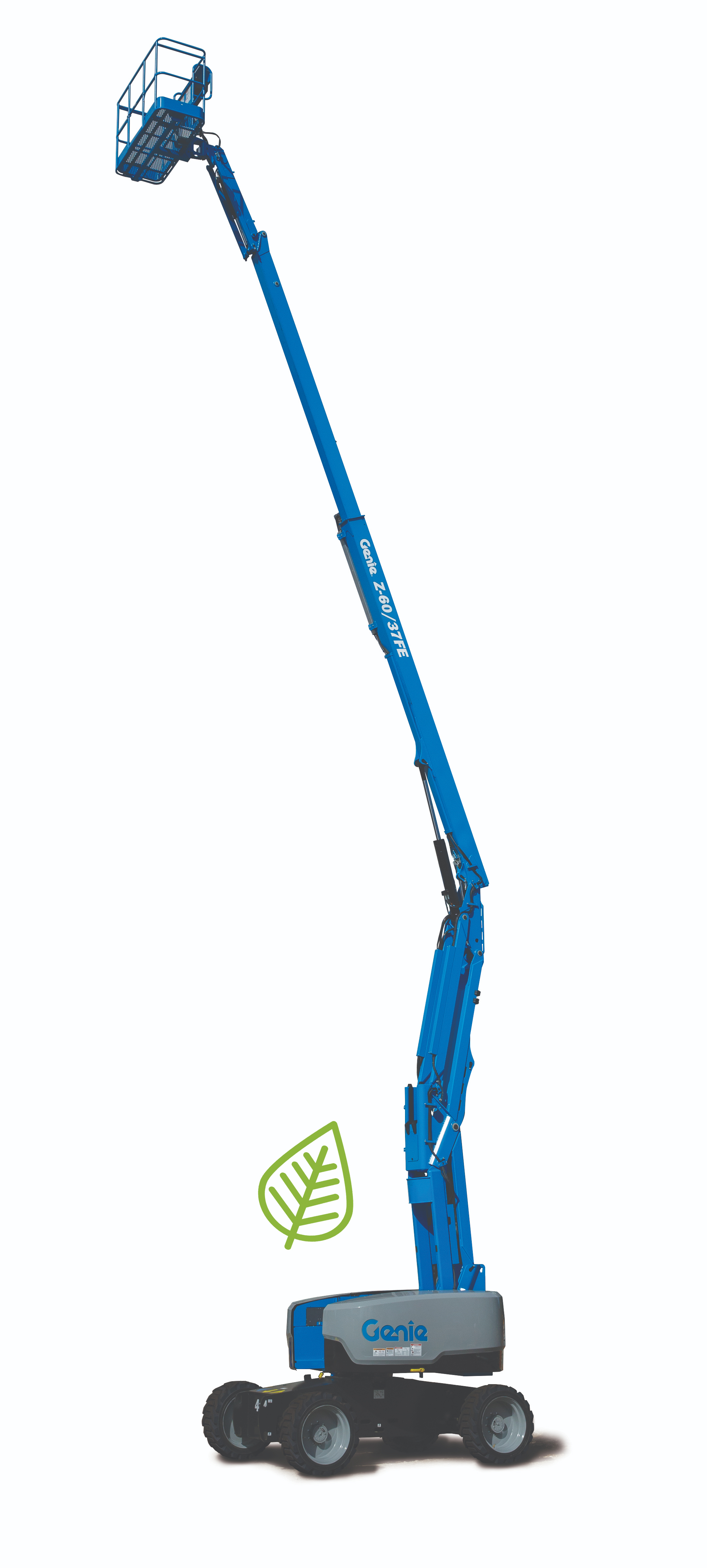 Vikbomslift batteri plattformshöjd 18 m GENIE Z60/37FE