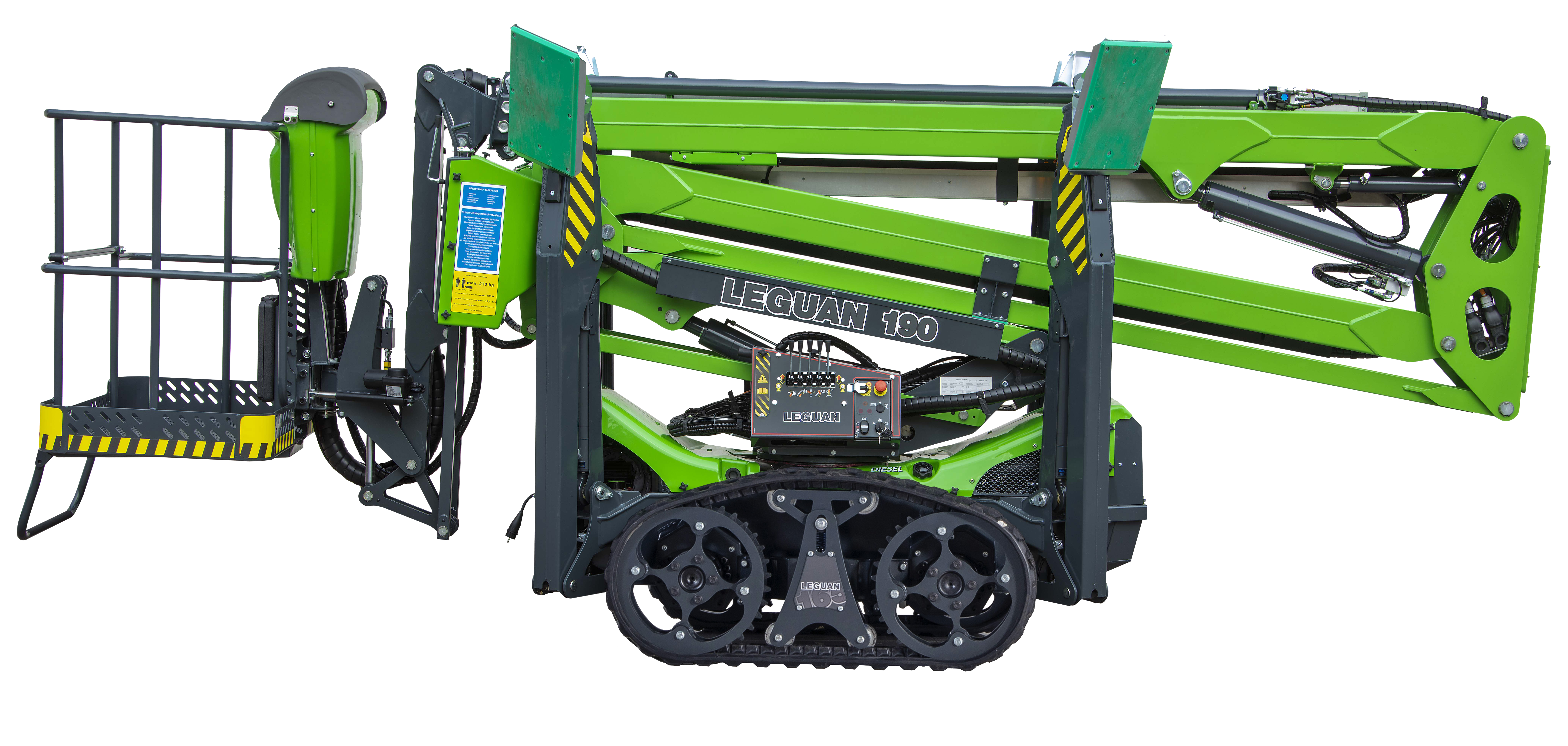 Hybrid körbara korgliftar 17 m LEGUAN 190TRD