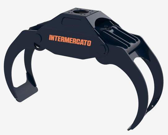 Timmergrip grävmaskin. S40-fäste