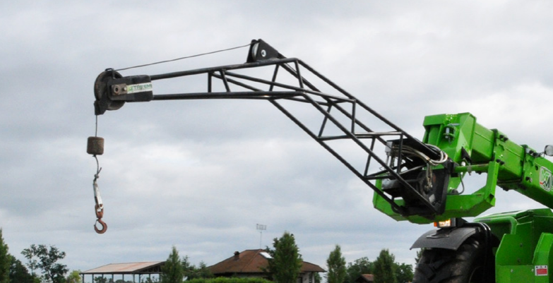 Hydraulic Winch for Merlo Telehandler